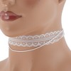 Unique Bargains Lace Bow Pattern Adjustable choker necklace Wrap around wrist bracelet 1 Pc - 2 of 4