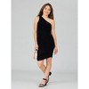 24seven Comfort Apparel Girls One Shoulder Party Mini Dress - 4 of 4