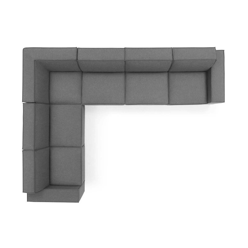 6pc Restore L-Shaped Sectional Sofa - Modway, 4 of 14