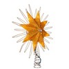 Kurt Adler 12-Inch 10-Light 8-Point Capiz Gold Star Treetop - 2 of 4