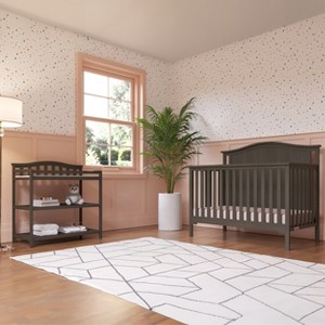 Child Craft Park Heights 4-in-1 Euro Crib, Dresser, Chest, and Nightstand 5-Piece Nursery Set, Arrives Fully Assembled - 1 of 4