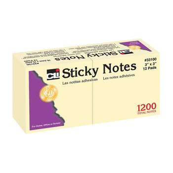 STICKY PADS: 11 PK #S7301 (PK 12/240) - notes, labels & envelope