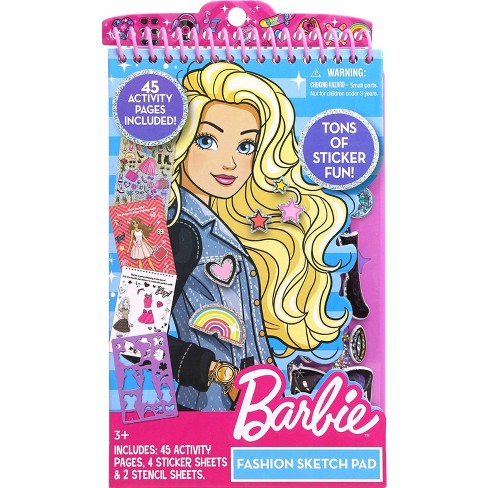 Barbie Fashion Sketch Pad Target