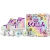 Crazy Skates Rolla Roller Skates For Boys And Girls - Sneaker-Style Kids Quad Skates - 4 of 4