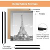 Attop 16x20 Picture Frame Black 3 Pack, Scratch-Proof Poster Frames 16 x 20 for Photo Gallery - Slide-In Strips - 2 of 4