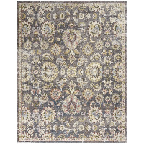 Nourison Juniper Jpr02 Indoor Only Area Rug - Charcoal Multi 7'10