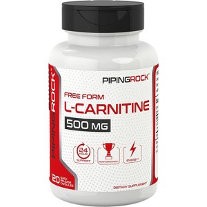 Piping Rock L-Carnitine 500 mg | 120 Capsules - 1 of 1