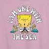 Women's - SpongeBob SquarePants - I'am One With The Sea Graphic Racerback Tank - 2 of 4