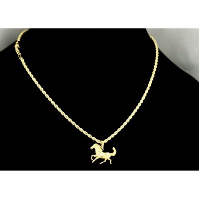 Aria Jeweler Chain with Gold Horse