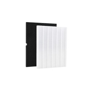 Nispira 116130 5500-2 Air Purifier Replacement Filter H for Winix 5500-2 AM80 True HEPA Activated Carbon 16.25 L x 12.5 W x 1.5 TH, 1 Set - 1 of 3