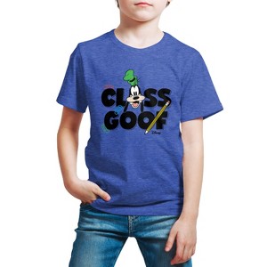 Boys' - Disney - Class Goof Short Sleeve Graphic T-Shirt - 1 of 4