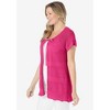 Woman Within Plus Size Tie-Neck Pointelle Cardigan Sweater - 4 of 4