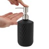 Unique Bargains Classic Twill Lines Soap Pump Dispenser 450ml 1 Pc - image 3 of 4