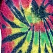 tie dye blue brights