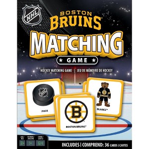 MasterPieces Officially Licensed NHL Boston Bruins Matching Game for Kids and Families - 1 of 4