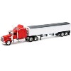 Kenworth W900 Grain Truck Red and White "Long Haul Truckers" Series 1/32 Diecast Model by New Ray - 2 of 4