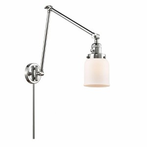 Bell - 1 Light Swing Arm Wall Sconce In Industrial Style-30 Inches Tall and 8 Inches Wide - 1 of 1