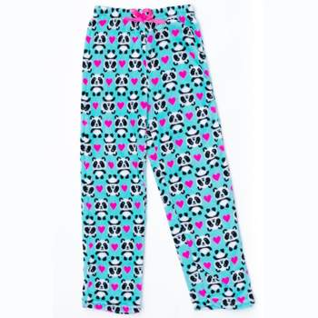 Girls Fuzzy Pajama Pants Bottoms Bundle Lot Set Youth Size XL 14
