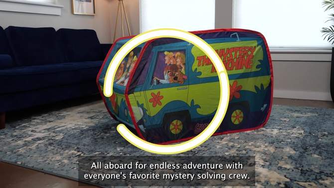 Scooby Doo Mystery Machine Pop-Up Play Tent, 2 of 8, play video