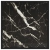 vidaXL Coffee Table Black and transparent - Marble Black 23.6" x 23.6" x 13.8" - 3 of 4