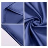 Unique Bargains Hair Skin Eye Mask Hair Band Envelope Breathable Satin Pillowcase Set Queen 20"x30" - 2 of 4