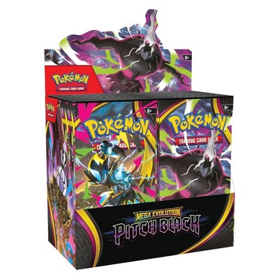 Pokémon Trading Card Game: Mega Evolution Pitch Black Booster Display