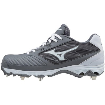 white mizuno metal cleats