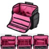 Byootique Lightweight Makeup Bag Cosmetic Rolling Trolley Traveling Storage Case - 2 of 4