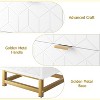 2/3/4/5/6/7 Drawer Dresser with Metal Legs, Wood Dressers Chest Organizer with Wide Storage, Modern Chest of Drawers for Bedroom, Living Room,Hallway - 4 of 4