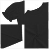 Girls Puff Sleeve Blouse Round Neck Ruffle Sleeve Shirts Girls Shirts - 4 of 4