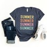 Simply Sage Market Women's Summer Stacked Colorful Short Sleeve Graphic Tee - 3 of 3