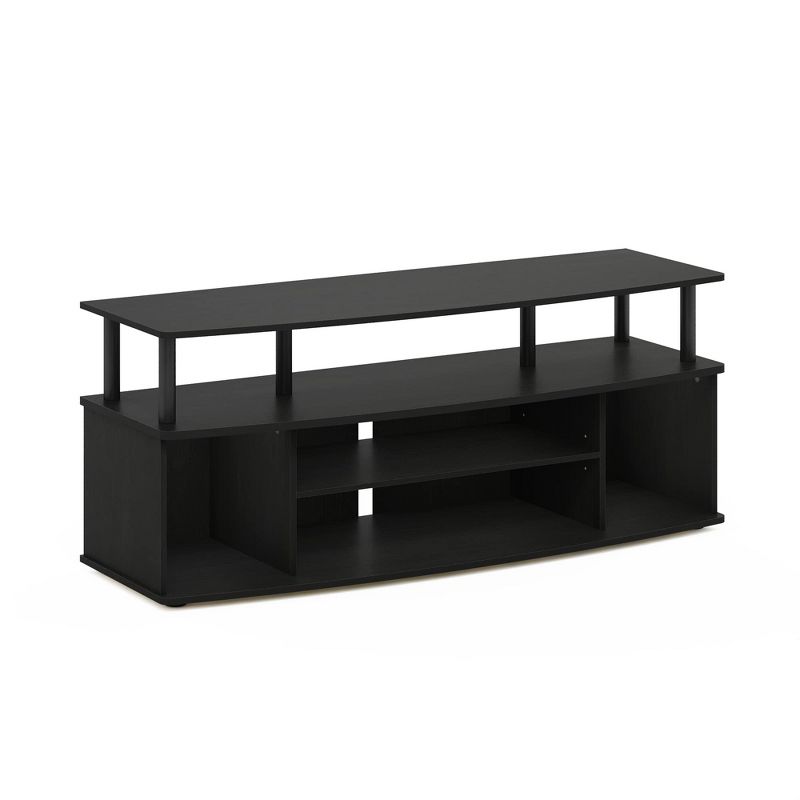 Furinno JAYA Large Entertainment Center Hold up to 55-IN TV, Blackwood, 4 of 5