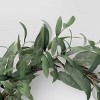 26" Artificial Eucalyptus Wreath Green - Threshold™ - 3 of 3