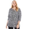 Woman Within Plus Size Velour Pant - 3 of 4