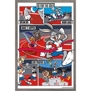 Trends International Looney Tunes x Team USA - Track and Field Framed Wall Poster Prints - 1 of 4