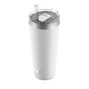 Ello Vita 20oz Stainless Steel Straw Tumbler - White Floral : Target