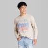 Men's Regular Fit Crewneck Long Sleeve T-Shirt - Original Use™ - 2 of 3