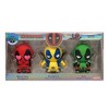 Monogram International Inc. Marvel Deadpool 3D Foam Bag Clip Set | Heart Eyes, Days of Future Now, Solo - 2 of 4