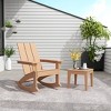 WestinTrends Modern Adirondack Outdoor Rocking Chair with Side Table Set - 2 of 4