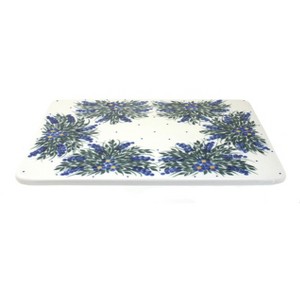 Blue Rose Polish Pottery 58B WR Unikat Cutting Board - 1 of 1