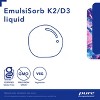 Pure Encapsulations EmulsiSorb K2/D3 Liquid - Enhanced-Absorption Emulsified Vitamin K2 and Vitamin D3 for Vascular Health Support - 0.7 Fl Oz - 3 of 4