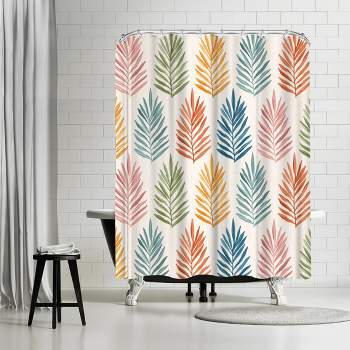 Americanflat 71X74 Botanical Shower Curtain by Modern Tropical
