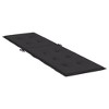 vidaXL Deck Chair Cushion Black (29.5"+41.3") x19.7"x1.6" - 4 of 4