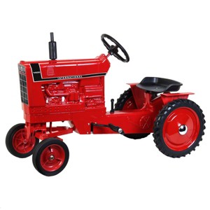 International Harvester 1466 Black Stripe Pedal Tractor with Rear Fenders & Muffler ZSM1626-1466 - 1 of 1