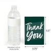 Big Dot of Happiness Emerald Elegantly Simple - Guest Party Favors Thank You Cards (8 count) - 3 of 4