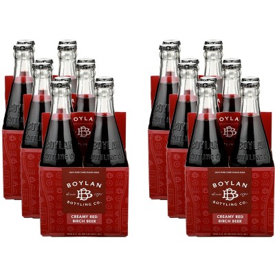 Boylan Bottling Co. Creamy Red Birch Beer - 4 per pack - 6 Cases -12 fl oz