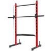 Soozier Adjustable Squat Rack with Pull Up Bar and Barbell Bar, Multi-Function Bench Press Weight Lifting Equipment - 4 of 4