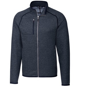 Cutter & Buck Mainsail Sweater-Knit Mens Full Zip Jacket - 1 of 2