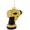 Northlight 3.5" Yellow Power Drill Glass Christmas Ornament - 4 of 4