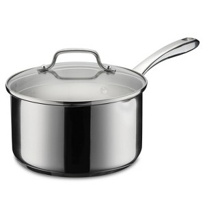 Cuisinart Classic 3.5" Stainless Steel Pour Saucepan with Straining Lid - 1 of 3